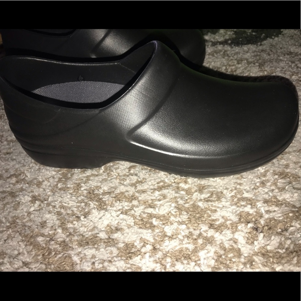 Black Womens Crocs, size 9